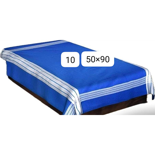 50X90 Hospital Bedsheets - Color: Blue