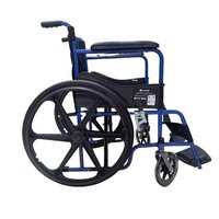 Medikart Healthcare Products | Height Adjustable Self-Propelled - Manual Superior Wheelchair | 24-inch Rear Mag Wheel