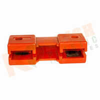 Dual C Clamp - Durable Plastic, Various Sizes , Eye-Catching Orange Color & Rectangle Shaping Mode for Enhanced Clamping Power