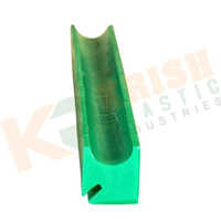 12mm Round Belt Guide - High-quality Plastic, 12mm Size, Vibrant Green Color | Durable Rectangle Design For Efficient Round Belt Guidance