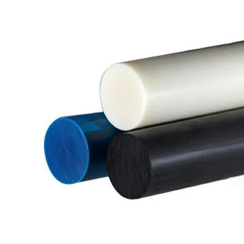 White Blue And Black Colored Nylon Rod