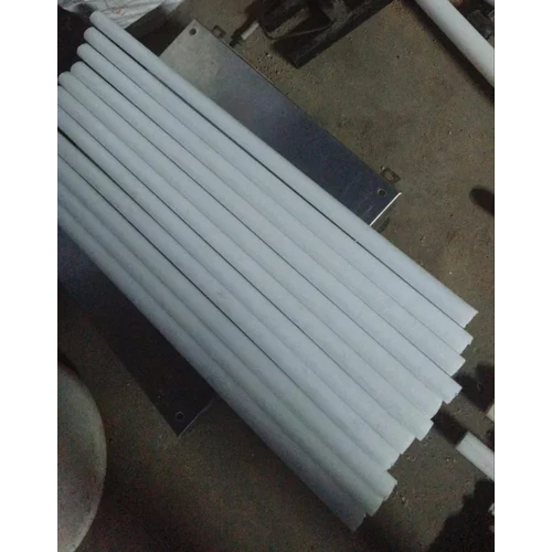 White Delrin Rod