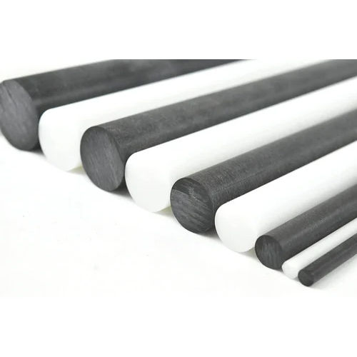 Round Black Delrin Rod