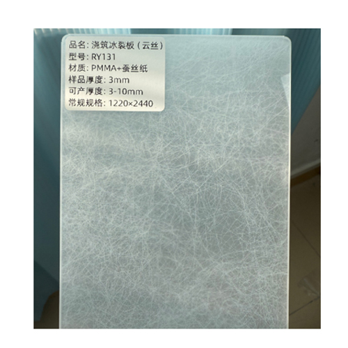 Ice crack wall panel for decorative 