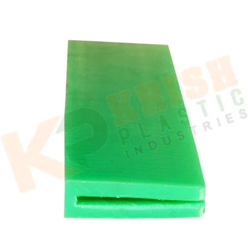 Green Plastic U Strips