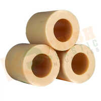 Industrial Cast Nylon Pipe - Color: Cream