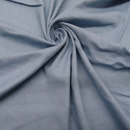 Blue Color Bamboo Fabric