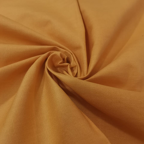 Orange Color Bamboo Fabric