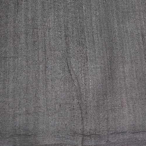 Grey Color Ghicha Fabric