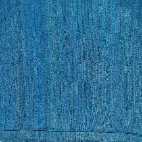 Sky Blue Color Ghicha Fabric