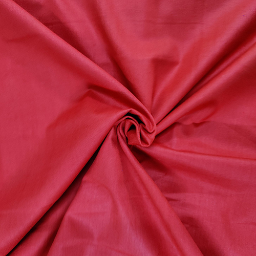 Red Handloom Fabric