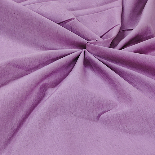 Purple Color Handloom Fabric