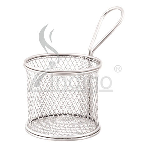 Round Mini Serving Basket