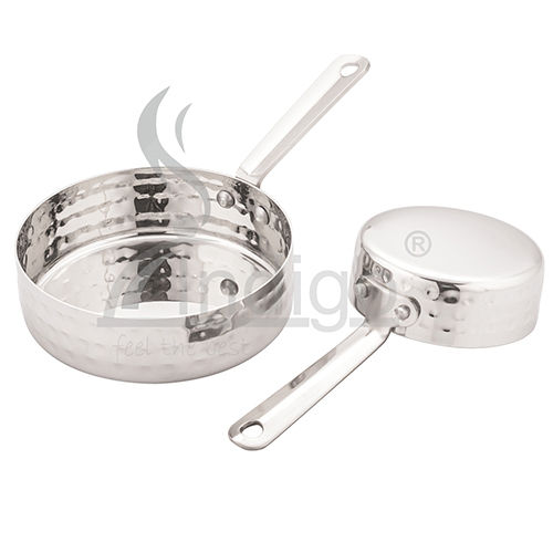 Shallow Hammerd Finish Mini Serving Pan