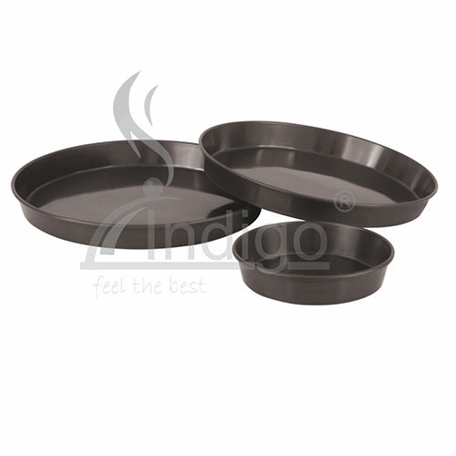 Aluminium Pizza Pan Hard Anodised (Tappered)