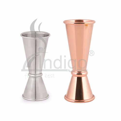 Stainless Steel Conical Jigger - Color: As Per Requirement