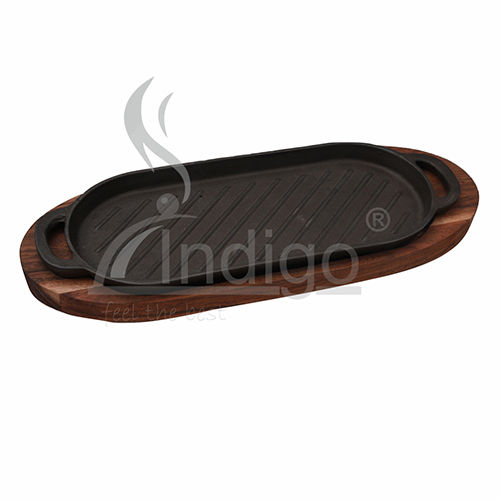 Different Available Oval Sizzler Platter Long