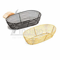 Stainless Steel Bread Basket - Various Sizes, Manual Operation, Warranty Included | Versatile Color Options For Stylish Serving