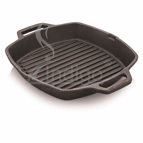 Grill Pan Double Handle Interior Coating: Steel