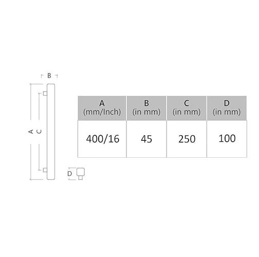 Chitra Brass Horse Shape Heavy Main Door Pull Handle Pack of 1 Pc (16 Inch, Antique Brass Matt)