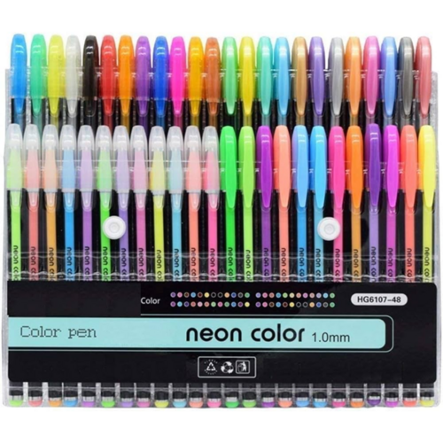 Neon Colour Pen 48 - Feature: Good Quality