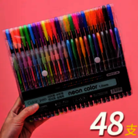 Neon colour pen 48