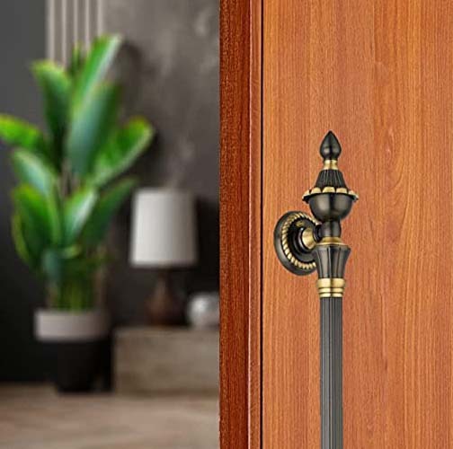 Chitra Brass Vectus Series Heavy Main Door Pull Handle Pack of 1 (24 Inch, Matt Antique Brush)