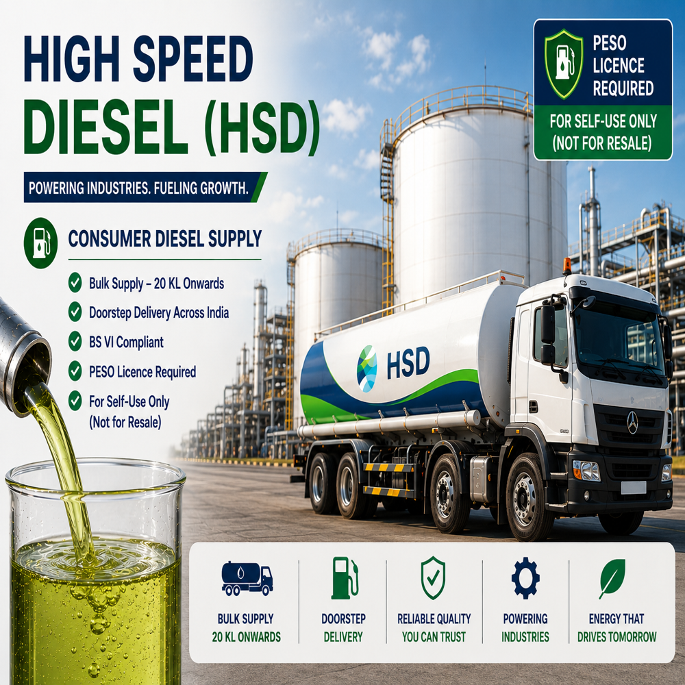 High Speed Diesel ( HSD )