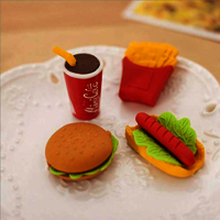 Fast food big size eraser
