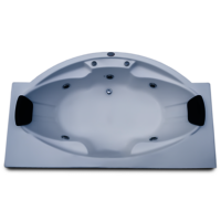 Comfort 5.5 ft x 3.5 ft Jacuzzi Bathtub