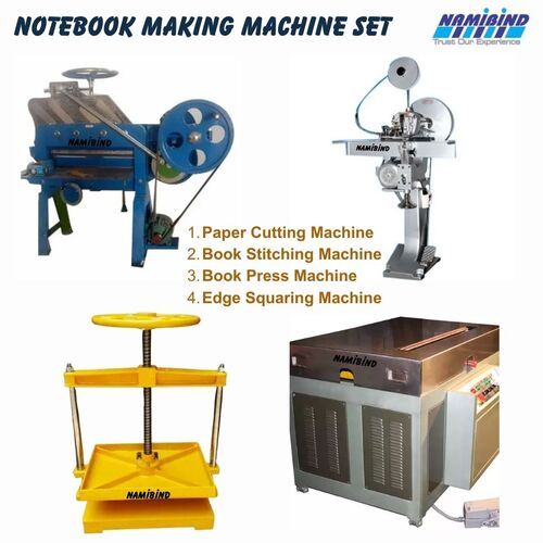 Semi Automatic Notebook Making Machine