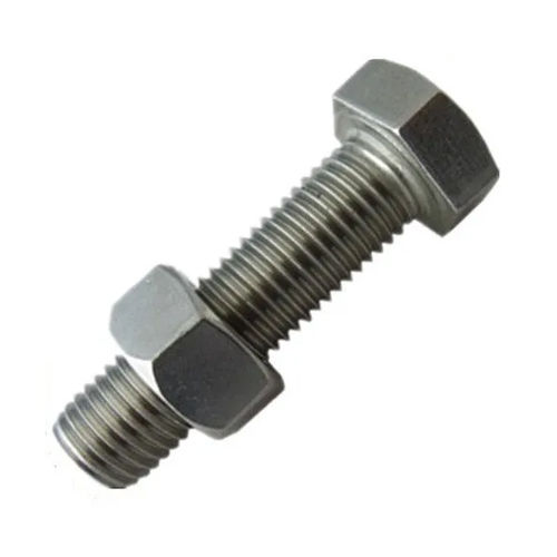 Silver Stainless Steel Nut And Bolt