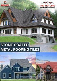 Delby Metstone - Stone Coated Metal Roofing Tiles