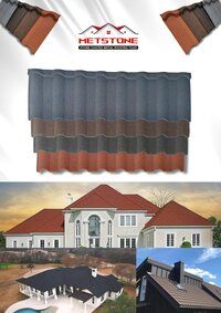 Delby Metstone - Stone Coated Metal Roofing Tiles