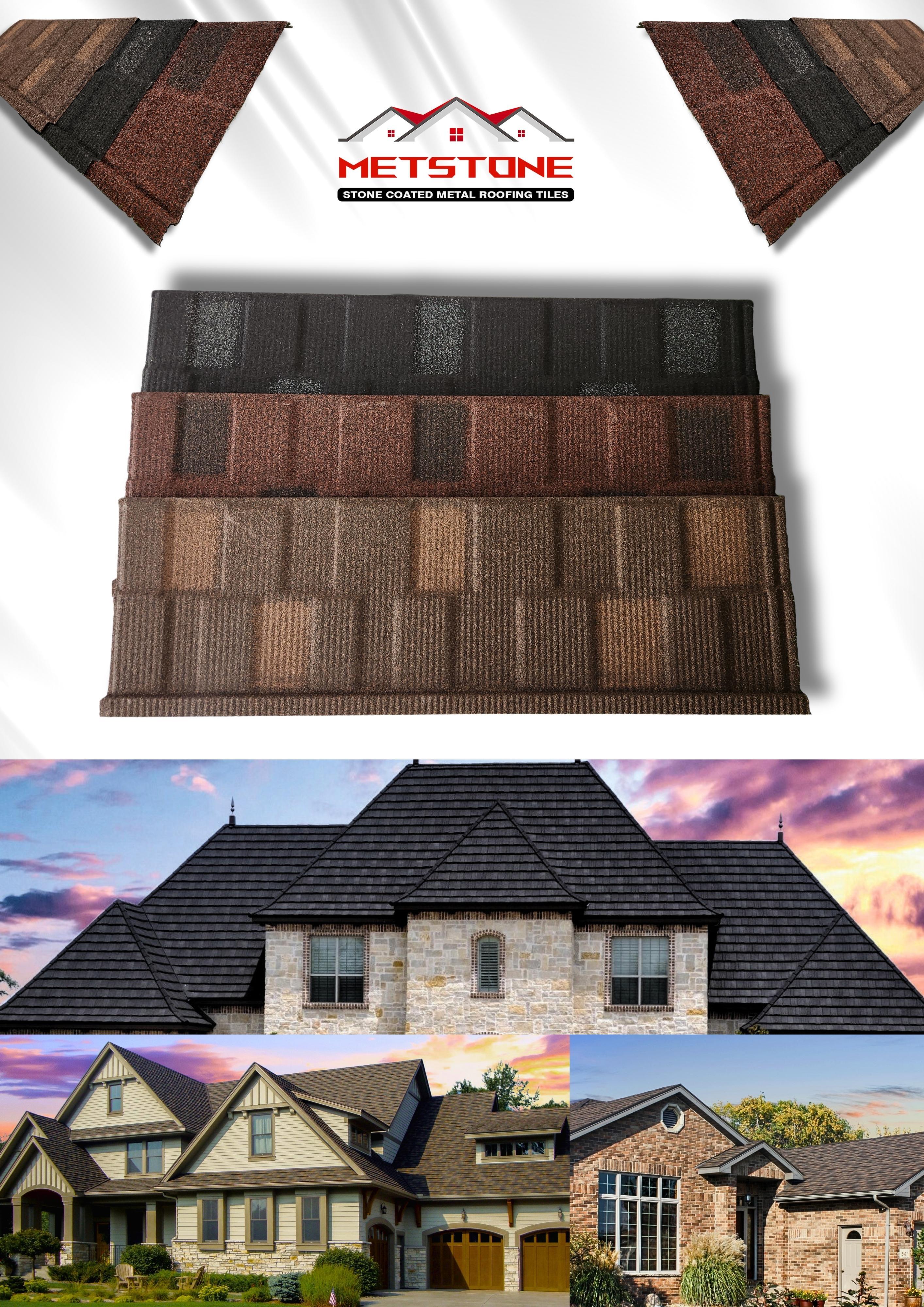 Delby Metstone - Stone Coated Metal Roofing Tiles