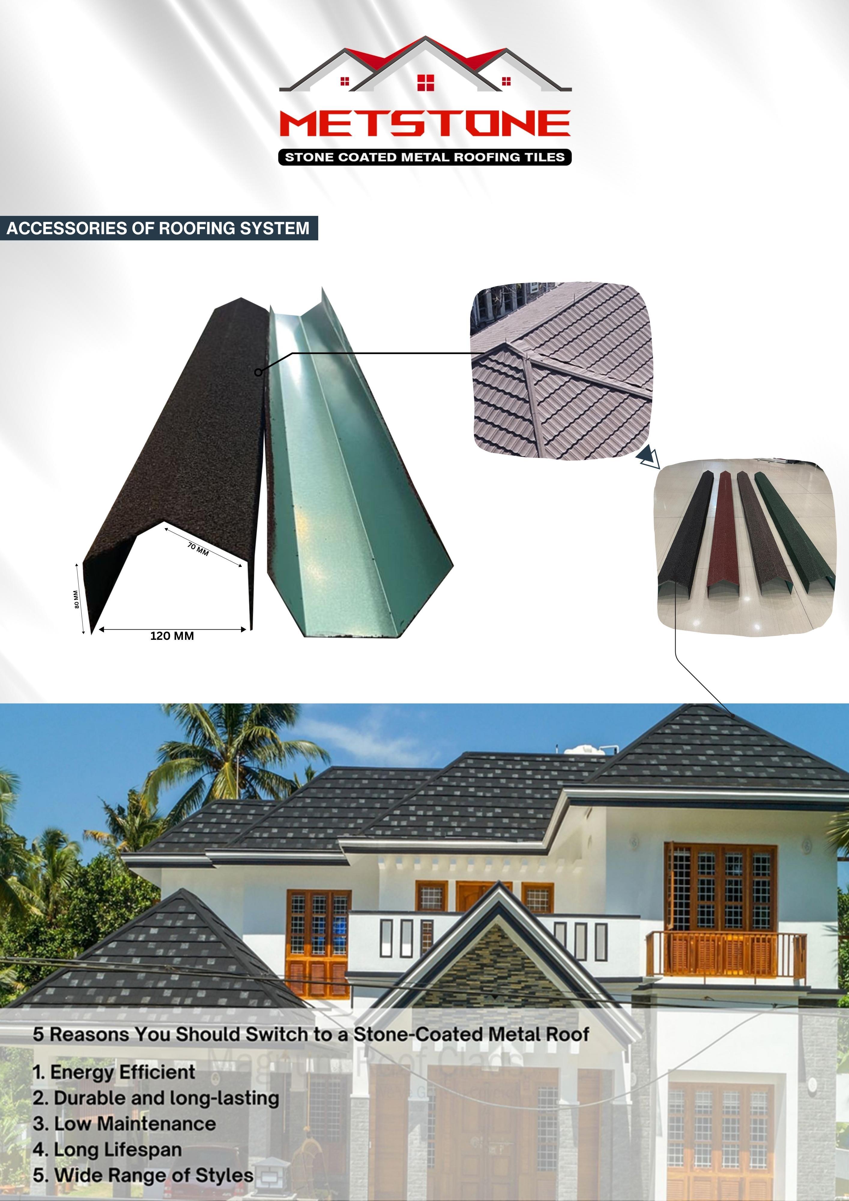 Delby Metstone - Stone Coated Metal Roofing Tiles