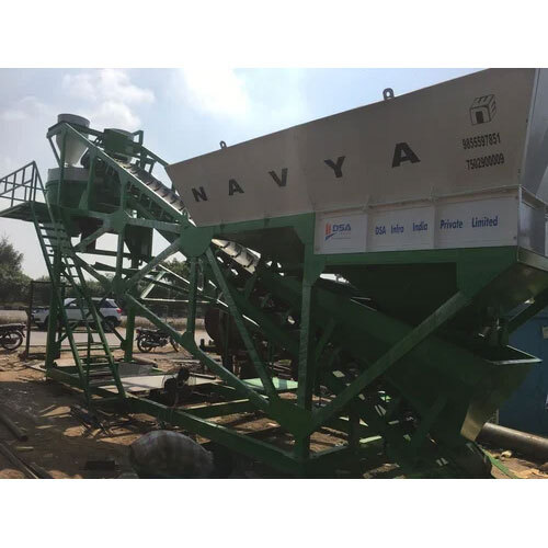 Compact Concrete Batching And Mixing Plant