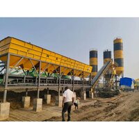 Stationary Inline Automatic Concrete Batching Plant