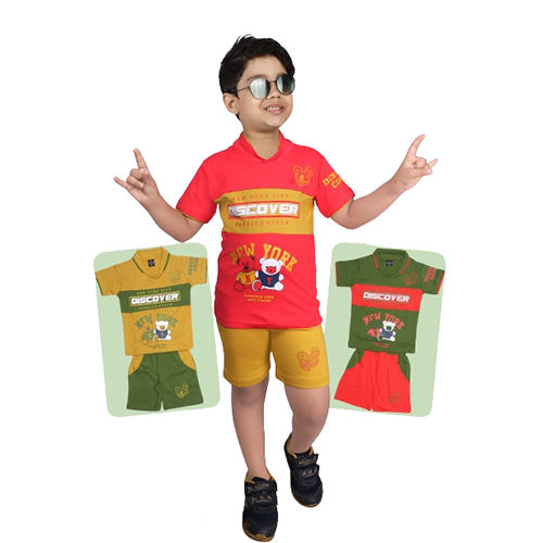 Different Available Kids Casual T-Shirt And Shorts