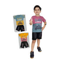 Kids Half Sleeve T-Shirt And Shorts