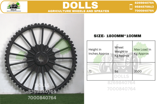 SOLID TRACTOR WHEELS