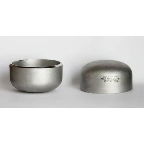 Silver Stainless Steel End Cap