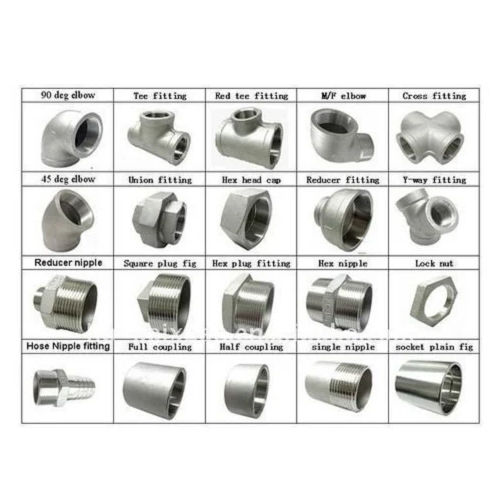 Silver Stainless Steel Casting Fittings