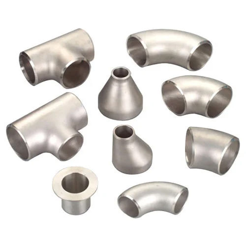 Stainless Steel Pipe Fittings - Color: Silver