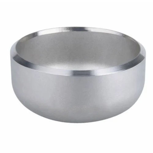 Silver Stainless Steel Pipe End Cap