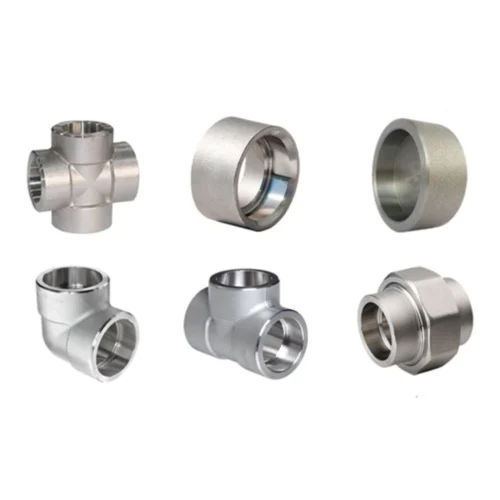 Silver Titanium Pipe Fitting