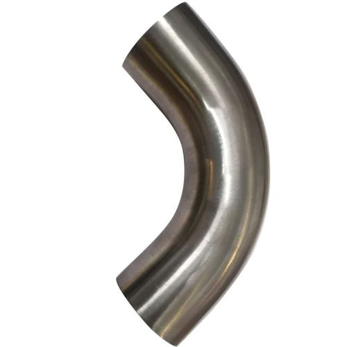 Silver Stainless Steel Long Radius Bend