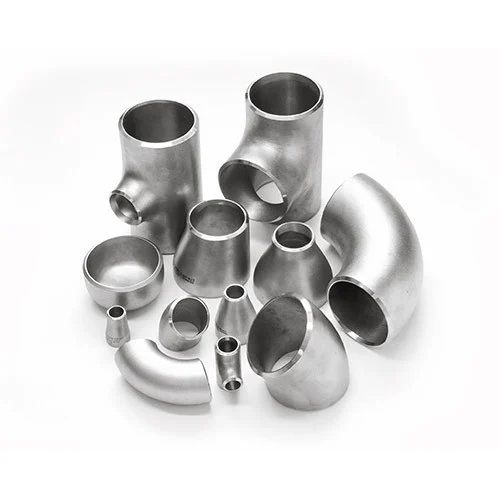 Monel Buttweld Pipe Fittings - Color: Silver