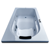 Alexander 6 ft x 3.25 ft Jacuzzi Bathtub