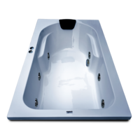 Alexander 6 ft x 3.25 ft Jacuzzi Bathtub